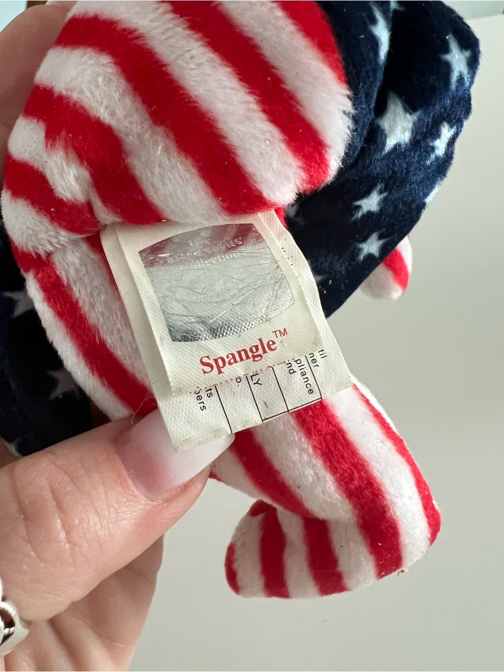 Ty Beanie Baby Patriotic Bear - “Spangle” - Picture 5 of 5